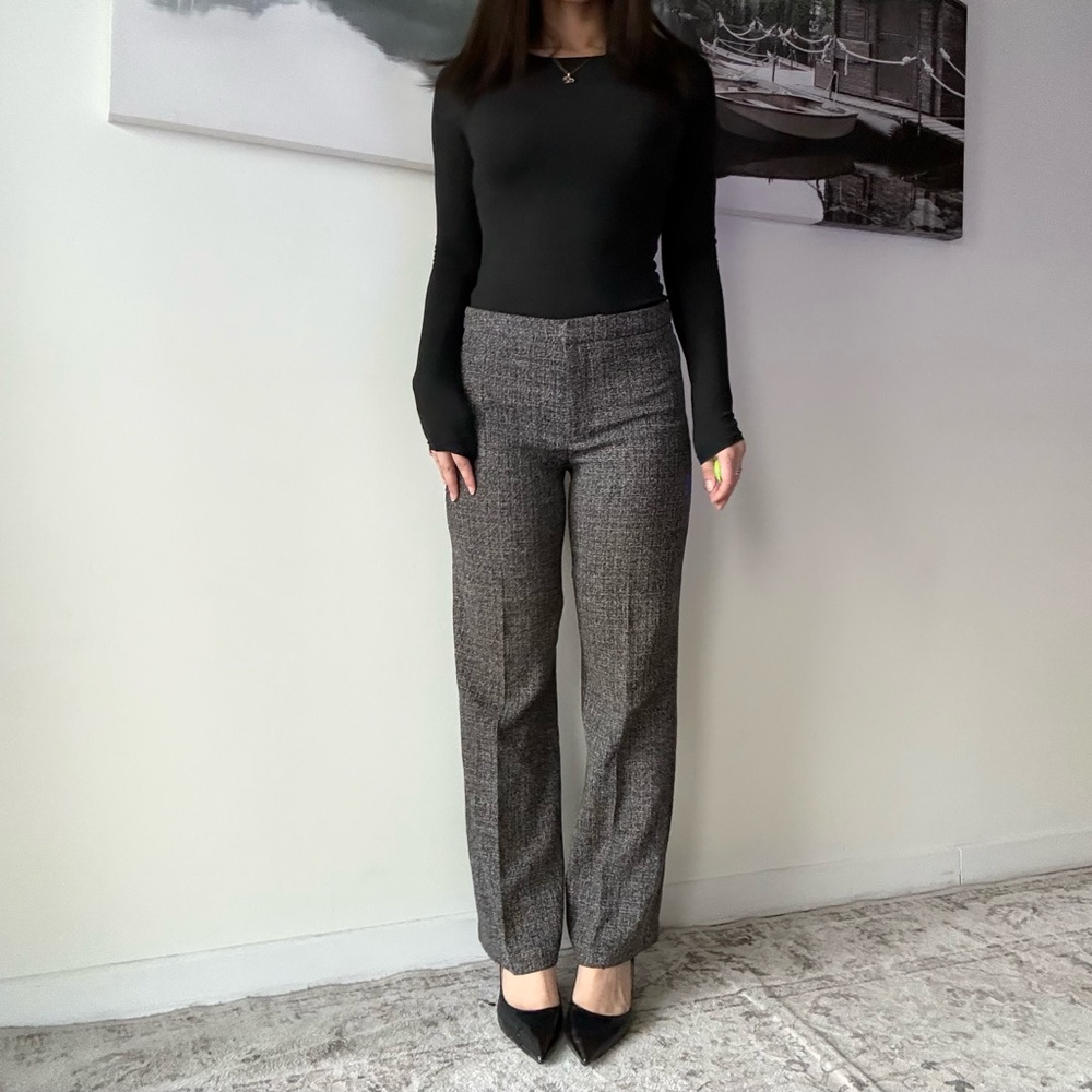 Minimalist Office Siren Mid Rise Cropped Preppy Pants